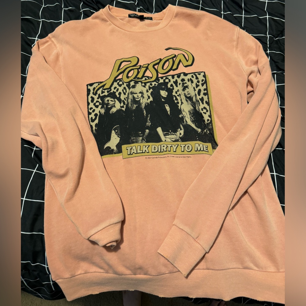 Oversized poison sweatshirt